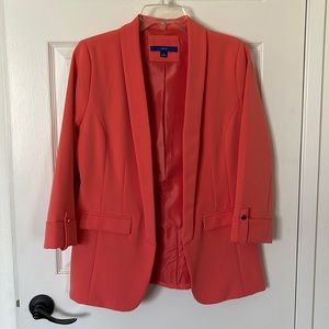 Coral color, women’s blazer